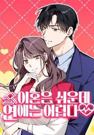 Cover of Divorce Is Easy, But Love Is Hard