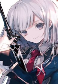 Cover of The Little Girl Raised By Death Hold The Sword Of Death Tight