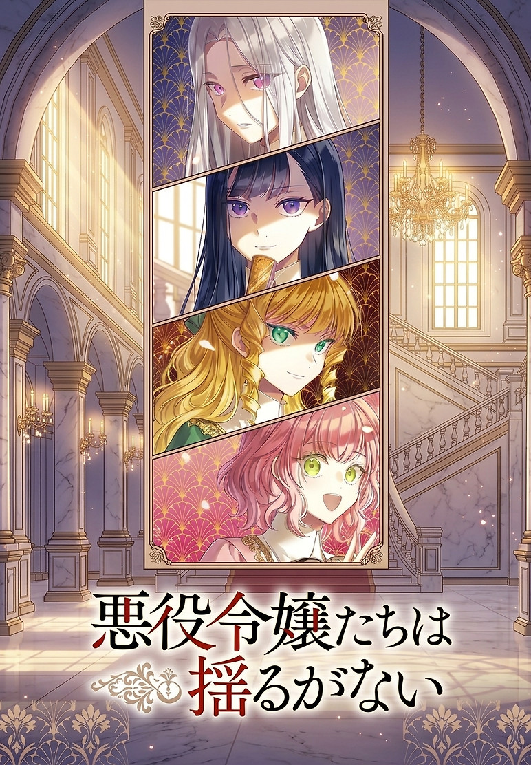 Cover of The Villainous Noble Ladies Will Not Waver